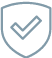 Icon - Shield with a checkmark